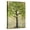 Canvas, variant on Art.com Two Red Cardinal Love Birds in a Tree Art Print by Blenda Tyvoll, White Frame Wall Art, 17" x 21"