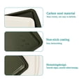 thumbnail image 6 of Mainstays Size 10" x 7" Carbon Steel Non Stick Mini Roaster Pan, Green, 6 of 9
