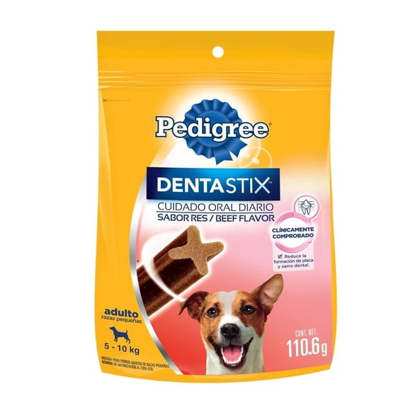 Botana para Perro Pedigree Dentastix Adulto Razas Pequeñas Res 110.6 g