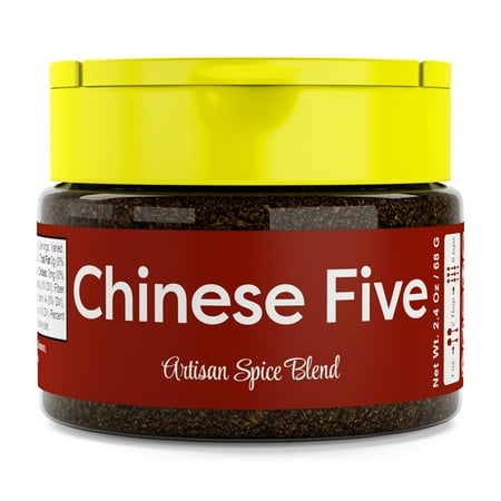 Chinese Spices And Sauces USimplySeason Chinese Five Spice Powder, 2.4 oz bottle - Natural Healthy Salt-Free Vegan Seasoning ()