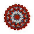 thumbnail image 2 of Plaza redonda de manta tejida Agua Absorbente decorativo Decorativo sin deslizamiento Coloque Mat Cup Coaster para la mesa de mesa de escritorio de, 2 of 9