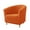 Orange, variant on AIGIA Stretch Tub Chair Covers 1-Piece Club Chair Slipcover Soft Jacquard Barrel Chair Cover Armchair Slipcovers