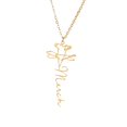 thumbnail image 4 of Collar con colgante de flor de nacimiento jinwen Acero inoxidable Marzo, 4 of 8