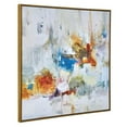 thumbnail image 3 of Uttermost In The Beginning Modern Wood & Canvas Framed Art in Gold/Multi-Color, 3 of 6