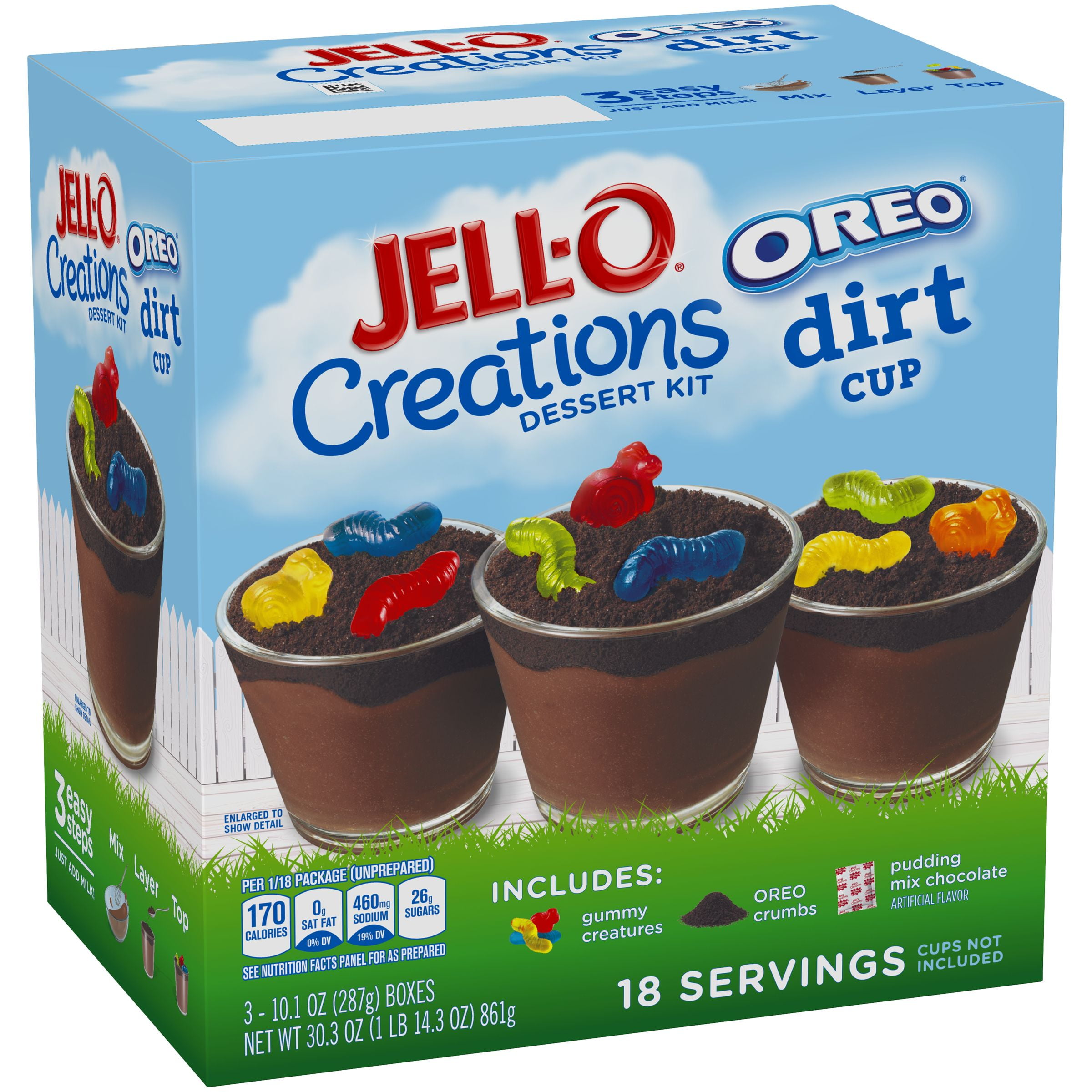 Creations Oreo Dirt Cups Dessert Kit