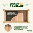 thumbnail image 4 of Greenes Fence Premium Cedar Elevated Garden Bed, 24" W x 48" L x 19" H, 4 of 8