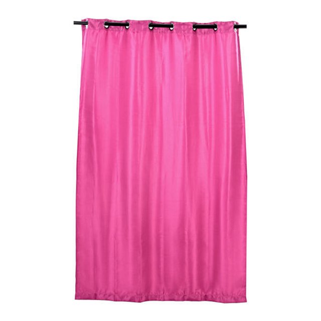 cortina decorativa poliéster fiusha 210 x 135 cm