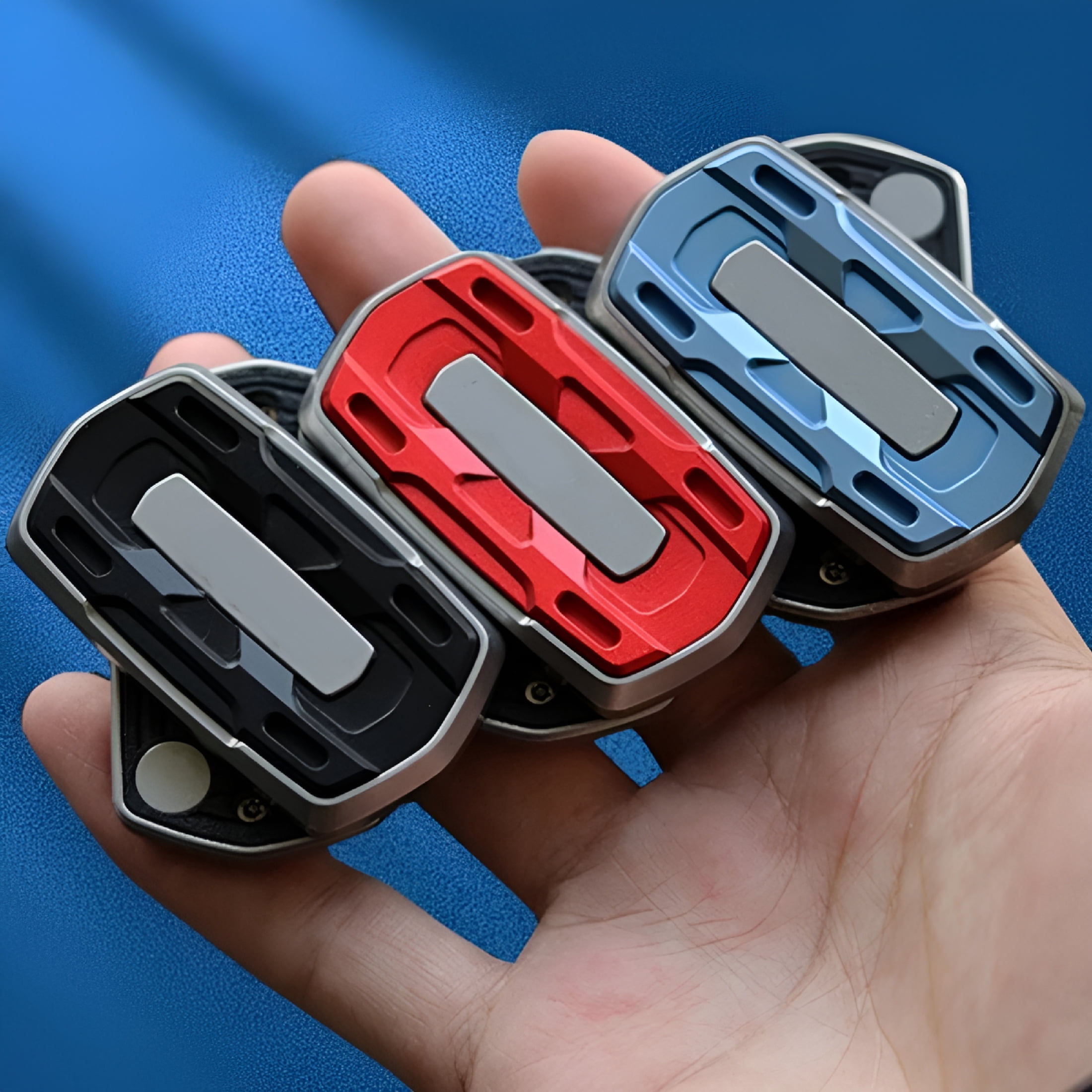 CYFW 2026 New Fidget Toys Adults-Sound&Silent Handheld Cool Fidget Slider-Metal Sensory Toys for Adults Stress Relief,Focused,Anxiety,Time Passing-Travel,Classroom,Office,Car,Home (Black)