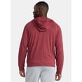 thumbnail image 3 of Athletic Works Men's and Big Men's ButterCore Soft Full Zip Hoodie, Sizes S-3XL, 3 of 5