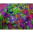 thumbnail image 4 of oneOone Silk Tabby Multicolor Fabric Cat Dress Material Fabric Print Fabric By The Yard 42 Inch Wide, 4 of 4