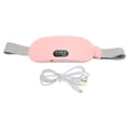 thumbnail image 1 of Cinturón calefactor eléctrico de cintura de 4 velocidades con vibración USB, compresa caliente, masaje de acupresión y calefacción uterina., 1 of 14