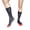 red toes green thin, variant on Mens Thin Silk Formal Dress Suit Socks Clear Sheer Over the Calf Tube Socks Male Business Dress Striped Long Socks
