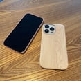 thumbnail image 4 of Compatible with iPhone Case,Classy Natural Wood Grain Design Protection Soft Shockproof Cover Phone Case (Brown,iPhone 12), 4 of 6