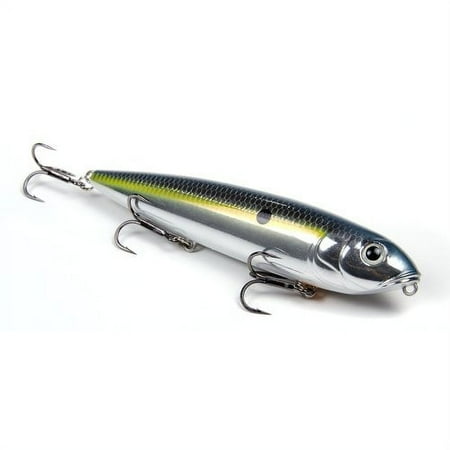 Strike King KVD Sexy Dawg TopwaterChrome Sexy Shad Hard Bait Lure