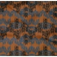 thumbnail image 4 of oneOone Organic Cotton Poplin Twill Fabric Chevron Ikat Decor Fabric Printed BTY 42 Inch Wide, 4 of 4