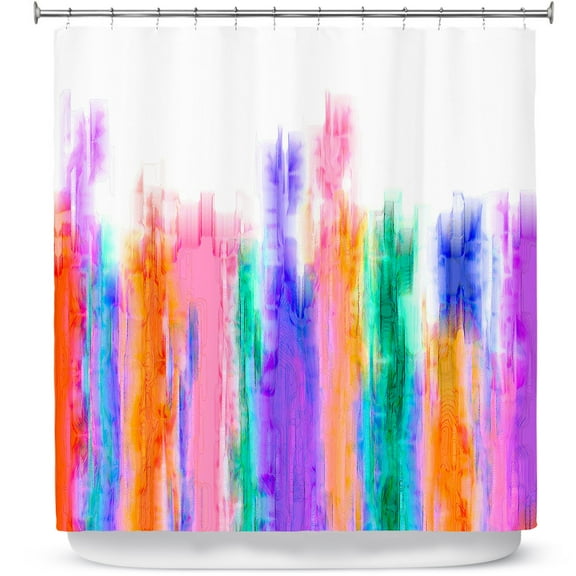 Shower Curtains 70" x 73" from DiaNoche Designs by Ruth Palmer - Blurred Columns