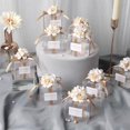 thumbnail image 3 of 1 Set Nice-looking Gift Box Multifunctional Plastic Exquisite Artificial Flower Candy Box for Wedding, 3 of 10