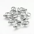 thumbnail image 3 of Resistant 304 Stainless Steel Lobster Claw Clasps Stainless Steel Color 12x7x3.5mm Hole: 1mm, 3 of 3