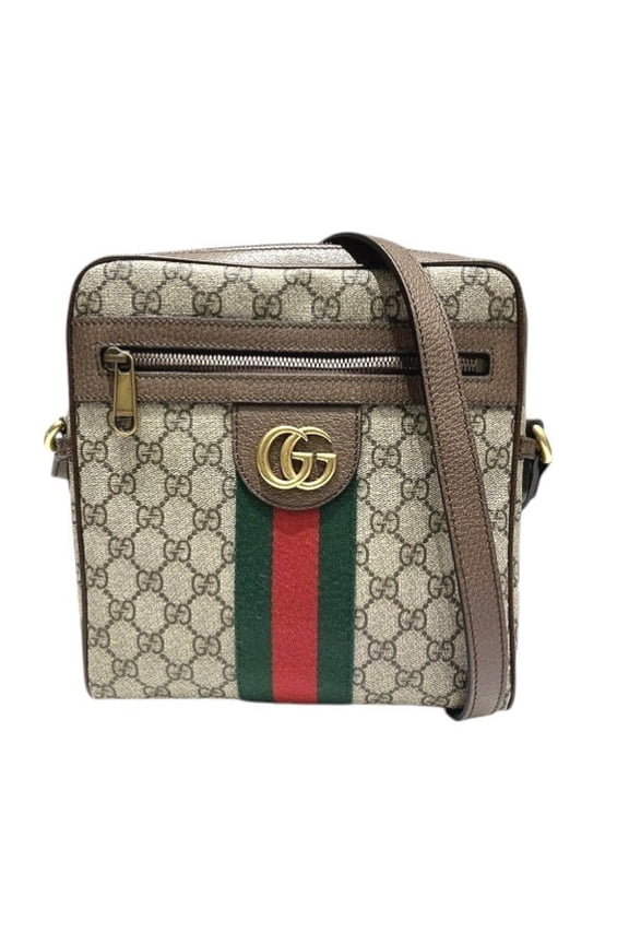 Pre-Owned Gucci GG Supreme Ophidia 547926 Handbag Shoulder Bag for Men and Women