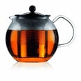 thumbnail image 1 of Bodum ASSAM Teapot, Glass Teapot with Stainless Steel Filter, 34 Ounce, 1 of 5