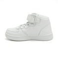 thumbnail image 4 of Victoria Toddlers Tiempo Faux Leather High-Top Sneakers, White,9 M US, 4 of 7