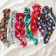 thumbnail image 2 of Santa Claus Bows Hair Scrunchies Long ribbon Ponytail Scarf Hair Tie Women Girls Elastic Hair Bands Christmas Hair Accessories, 2 of 4