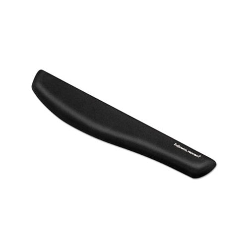 PlushTouch Keyboard Wrist Rest Foam, Black, 18 1/8 x 3-3/16