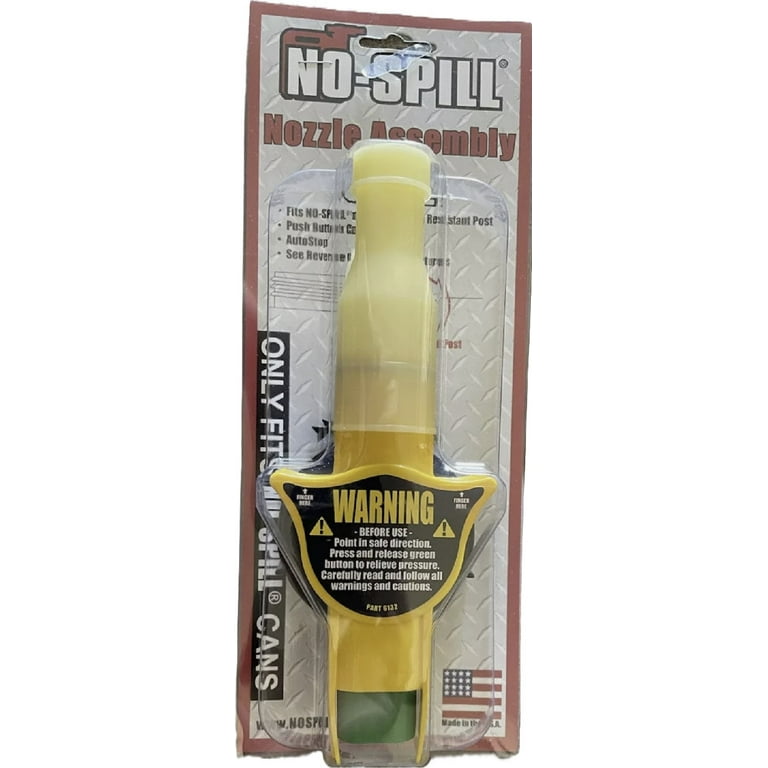 No Spill 6132 Gas Can Nozzle Assembly / Spout Replacement Fits All