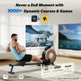 thumbnail image 6 of MERACH Self-Powered Rowing Machine, Magnetic Rower for Home Use, 16 Levels of Quiet Resistance, Dual Slide Rail, App Compatible, 350lb Weight Capacity, 6 of 11