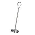 thumbnail image 3 of Soporte de número de mesa Soledad Plateado 25cm Acero inoxidable, 3 of 8