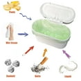 thumbnail image 3 of Camión de basura desechable de 2 rollos con cinturón blanco con mini caja de almacenamiento montada en la puerta lateral Cubo de basura montado en vehículo creativo de doble uso, 3 of 5