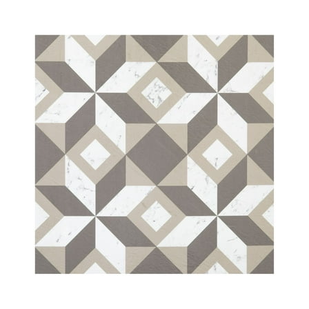 Retro Elegance 12x12 Self Adhesive Vinyl Floor Tile - Prism Marble - 20 Tiles/20 sq. ft.