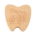 thumbnail image 2 of Wooden Baby Tooth Box For Lost Teeth Storage With Decoration Childhood Memory Baby Teeth Collection, 2 of 5