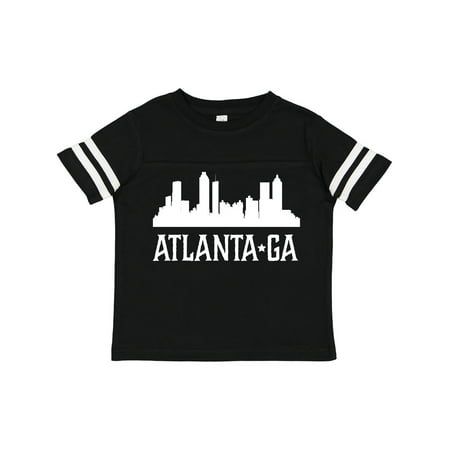 

Inktastic Atlanta Georgia Skyline Silhouette Travel Gift Toddler Boy or Toddler Girl T-Shirt