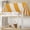 White+Wood2, variant on HMYG Twin Loft Bed with Canopy and LED Bookshelf, Gray