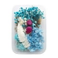 thumbnail image 1 of Lote de 10 mínimo 6 series azules flores secas velas perfumadas de flores eternas paquete de material para abanicos florales de bricolaje/hierba del amor afrodisíaco hojas ANGGREK Otros, 1 of 8