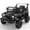Black, variant on KALNUR 12V Ride on Toy Truck with Parent Remote Control, Kids Electric Car with Music and LED Lights,Black