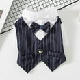 thumbnail image 6 of Maxcozy Pets Gentleman Suit Formal Shirt Tuxedo, Dog Suit Bow Tie Costume, Gentleman Dog Wedding Party Suit, 6 of 7