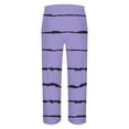 thumbnail image 4 of BiZtdJrK Stripe Tracksuits for Men Big and Tall Casual Crew Neck Muscle Long Sleeve Shirts Matching Drawstring Joggers Sweatpant 2 Piece Outfits Purple 5XL, 4 of 8