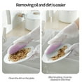 thumbnail image 6 of HengDidi Magic Dishwashing Gloves with Built-in Scrubber, Reusable Kitchen Cleaning Gloves for Pots/Utensils, Extra Long Cuff Latex-Free Household Gloves (4 Colors), 6 of 8