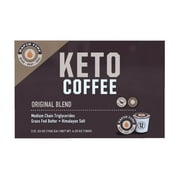 Rapid Fire Keto Protein Coffee Pods, Medium Roast, 12 Pods