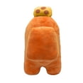 thumbnail image 2 of Among Us Orange Cheese Hat Toy Plush 9", 2 of 5