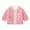 Pink, variant on WhouRiu Newborn Girl's Coat Flannel Warm Button Up Soft Coat Children Cozy Warm Thickened Outerwear Coats Pink,Sized 6-12 M