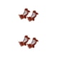 thumbnail image 1 of Qarigey Figuras de hockey sobre hielo con diseño de animales Oso 2piezas, 1 of 4