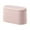 Pink, variant on Clearance,aoksee Office Trash Cans,Mini Trash Can With Lid -Plastic Trash Bin, Counter Top Wastebasket, Counter Garbage Lint Bin For Bathroom,Office,Kitchen,Desk