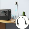 thumbnail image 2 of USB3.0 to Type-C Angled chargingrs Cable 60W Rapid Charging 10Gbps High-Speed Data Metal Design, 2 of 6