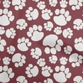 thumbnail image 1 of oneOone Tissu Georgette Viscose Magenta Foncé pour Robe de Chien Tissu Imprimé au Mètre 42 Pouces de Large, 1 of 4