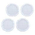 thumbnail image 2 of AMLESO 4x Coaster Resin Casting DIY Epoxy Silicone Mold Supply Placemats Coaster Making Large Round, 2 of 7