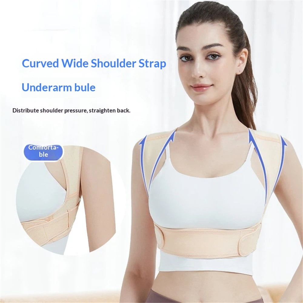 Posture Corrector For Women, Adjustable Back Brace For Posture, Back Posture Corrector Providing Pain Relief From Lumbar, Neck, Shoulder, And Clavicle, Back (S/M)