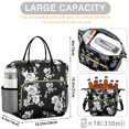 thumbnail image 5 of Pioneer Flower Floral Print Pattern Womens Lunch Box for Work,Insulated Large Lunch Bag for Tween and Teen,Loncheras Para Mujer,Leakproof Adult Lunch Bag for Work,Beach,Travel,Picnic,Camping, 5 of 7